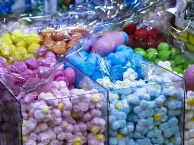 Un po� ovunque ci sono poi i marshmallow: dolcetti di zucchero super morbidi originari degli Stati Uniti